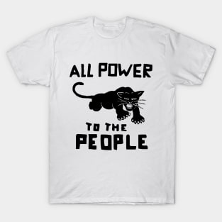 VINTAGE BLACK PANTHER LOGO T-Shirt